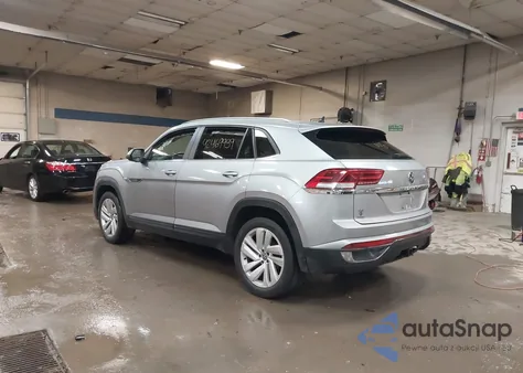 2020 Volkswagen Atlas Cross Sport 2.0T Se W/Technology/2.0T Se W/Technology R-Line z USA, uszkodzony, nr VIN 1V26C2CA4LC203248
